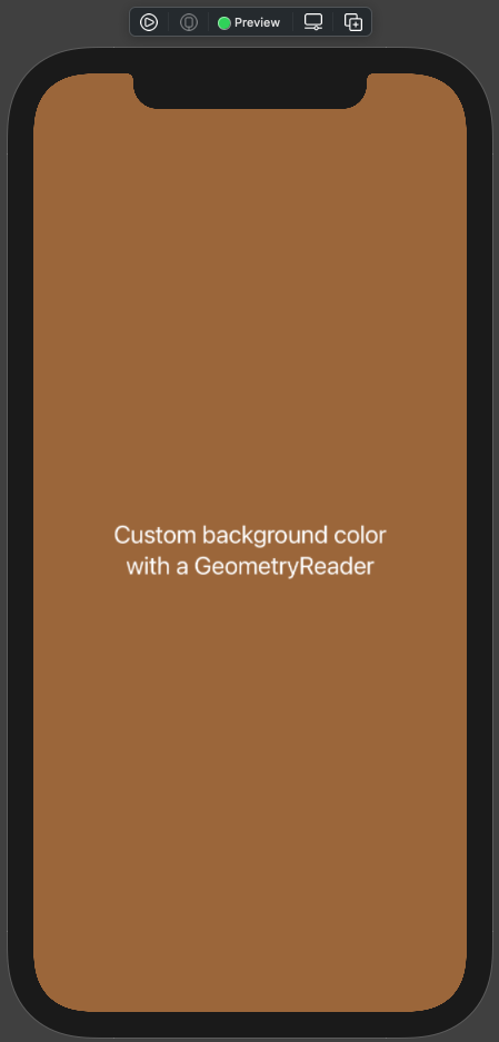 Setting Background Color in SwiftUI Views – 