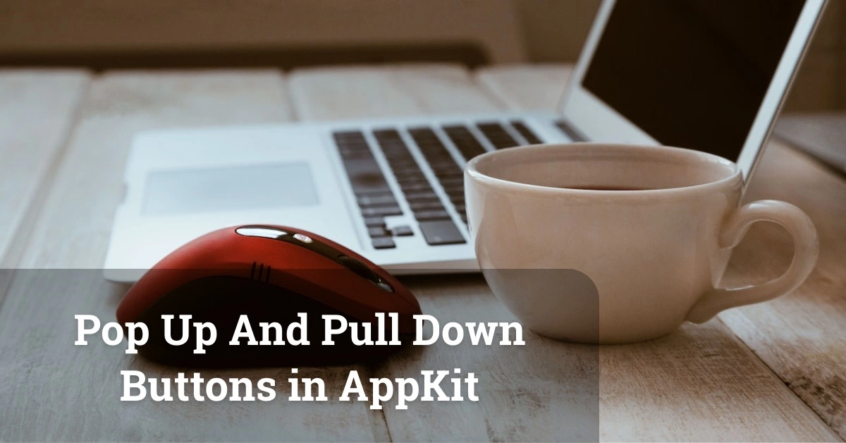 Pop Up And Pull Down Buttons in AppKit